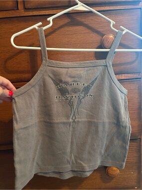 Harley-Davidson Women's Gray Graphic Cami Tank